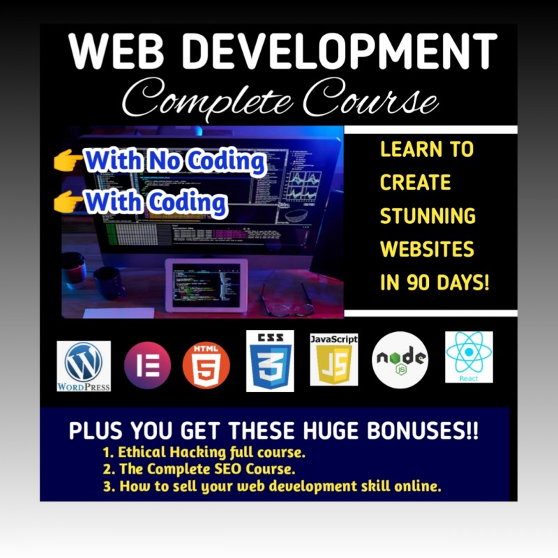 web development courses